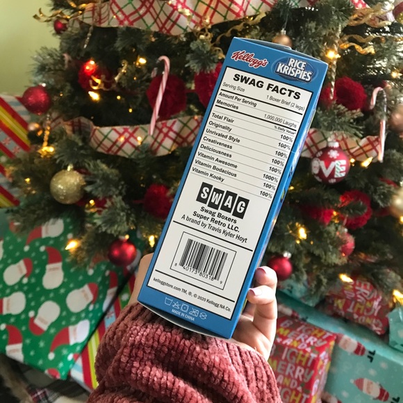 SWAG 🎁 BOXER BRIEFS ‘RICE CRISPY’ Cereal Box XL - Picture 4 of 7